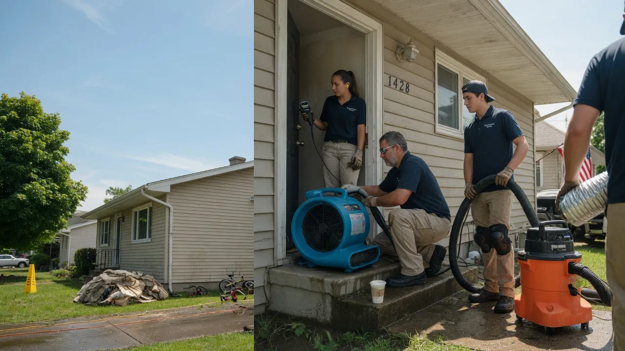 Water Damage Restoration in Shirley, IL near me